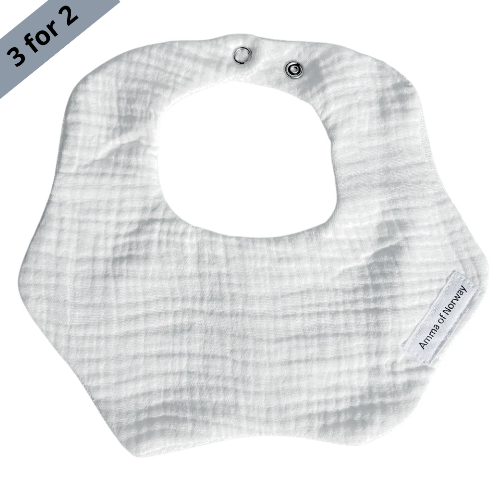 Bib with waterproof underside