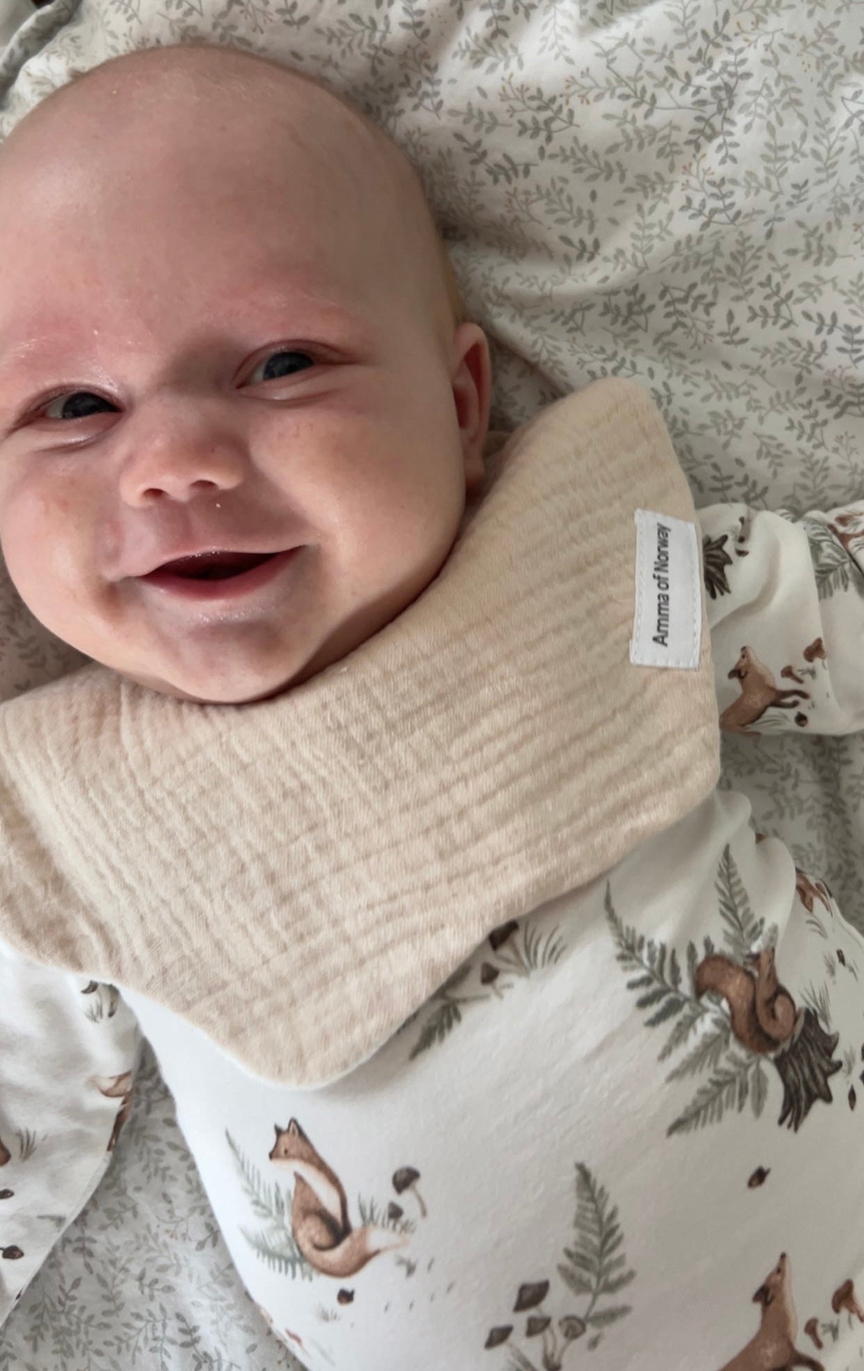 Smekke med vanntett underside