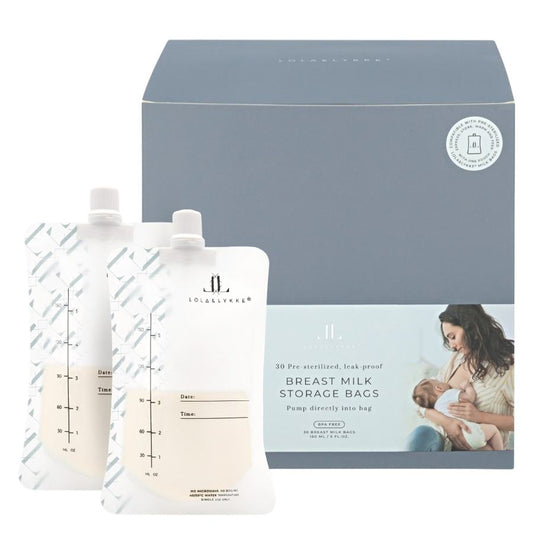 Oppbevaringsposer for Morsmelk 30 stk