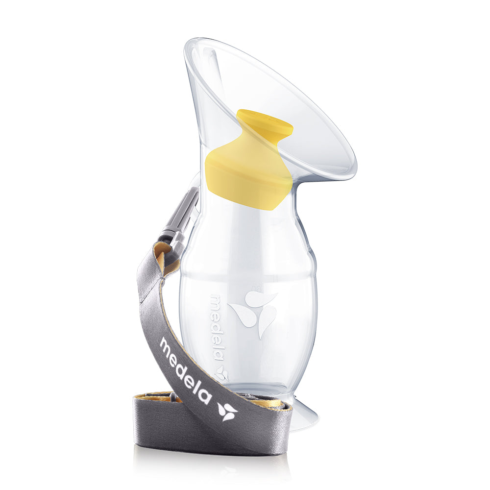 Silicone milk collector