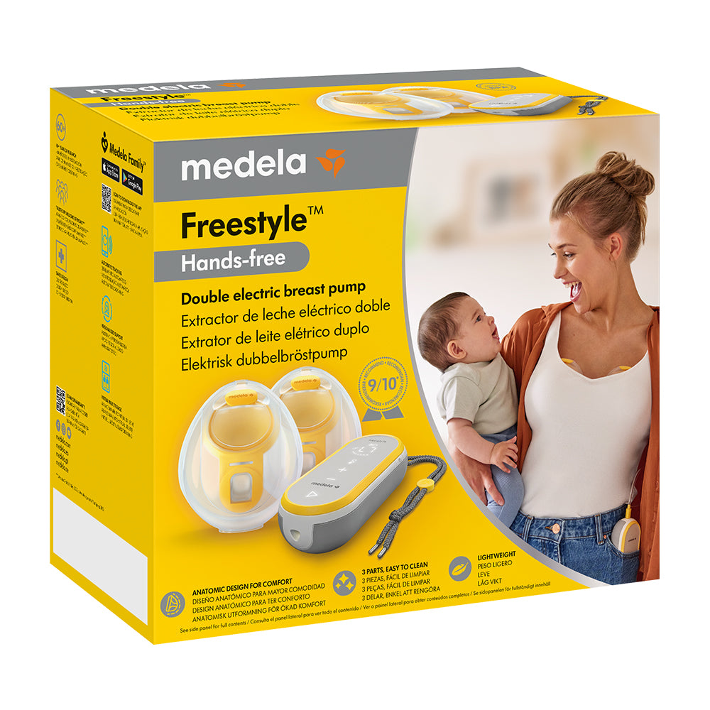 Freestyle™ Elektrisk Brystpumpe, Dobbel, Hands-free og Bærbar