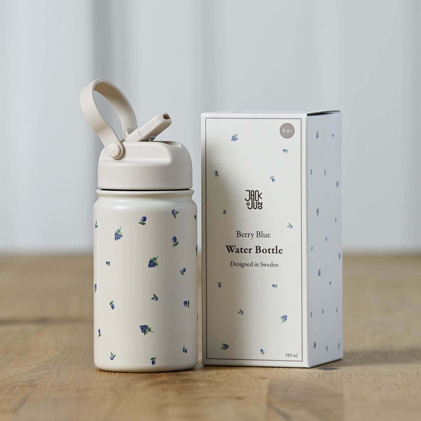 Termos drikkeflaske - blåbær