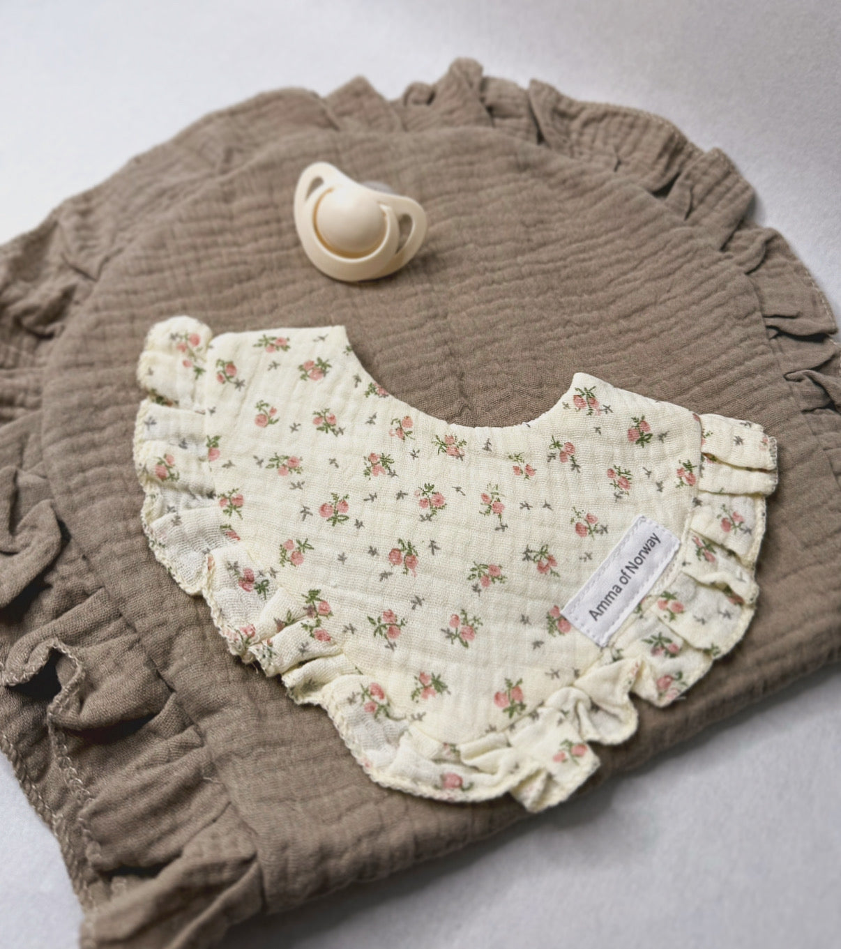 Smekke med vanntett underside - blomster