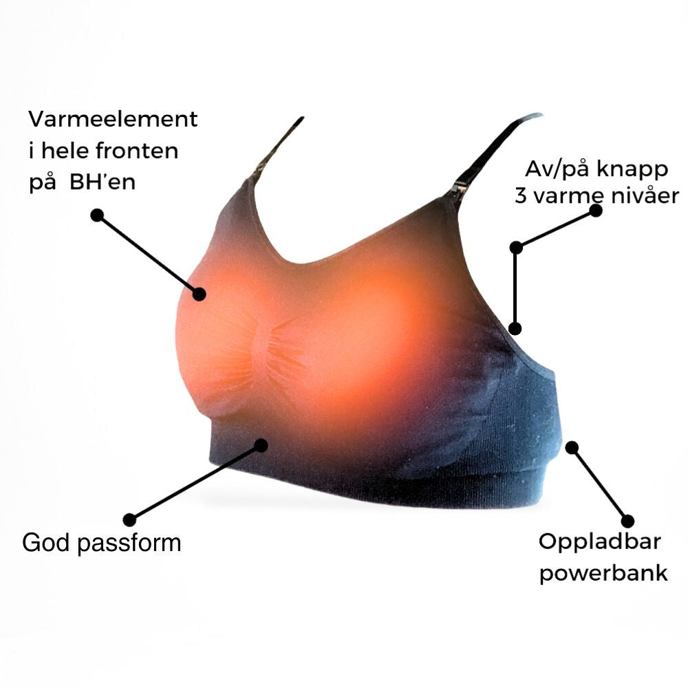 HeatMe Amme-BH med innebygd Varme