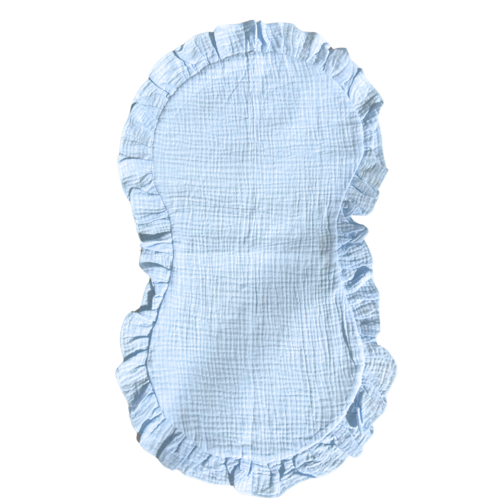2pk gulpeklut med vanntett underside - blå