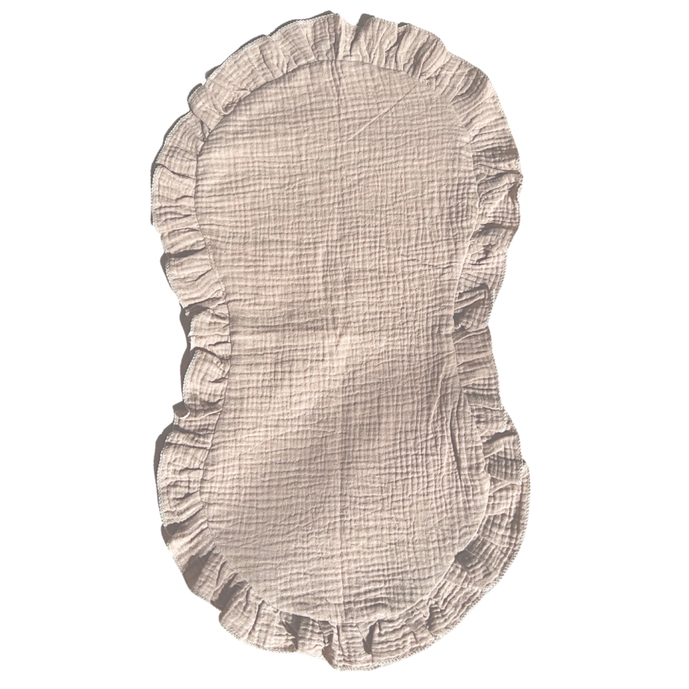 2pk gulpeklut med vanntett underside - taupe