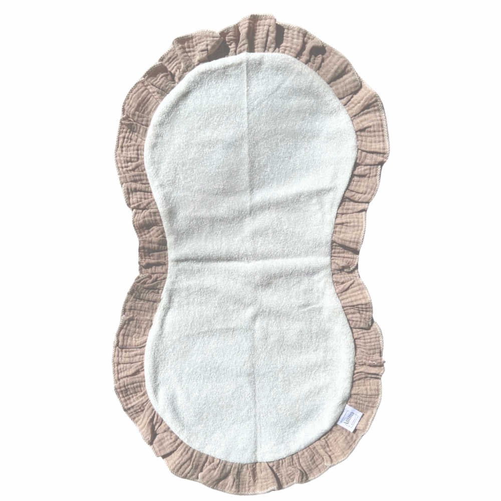 2pk gulpeklut med vanntett underside - taupe