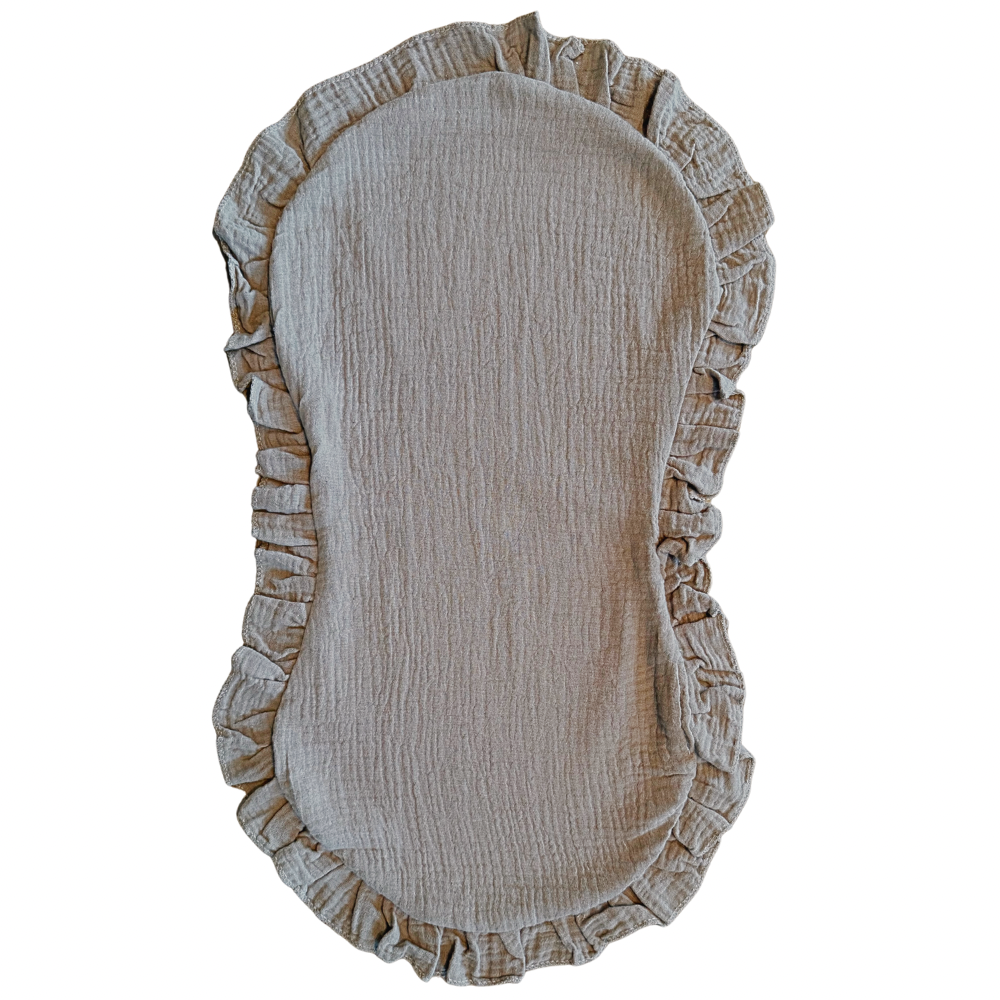 2pk gulpeklut med vanntett underside - brun