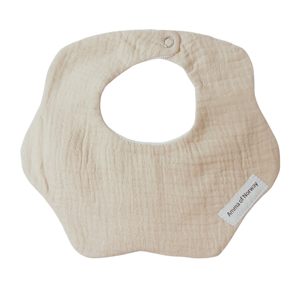 Smekke med vanntett underside - beige