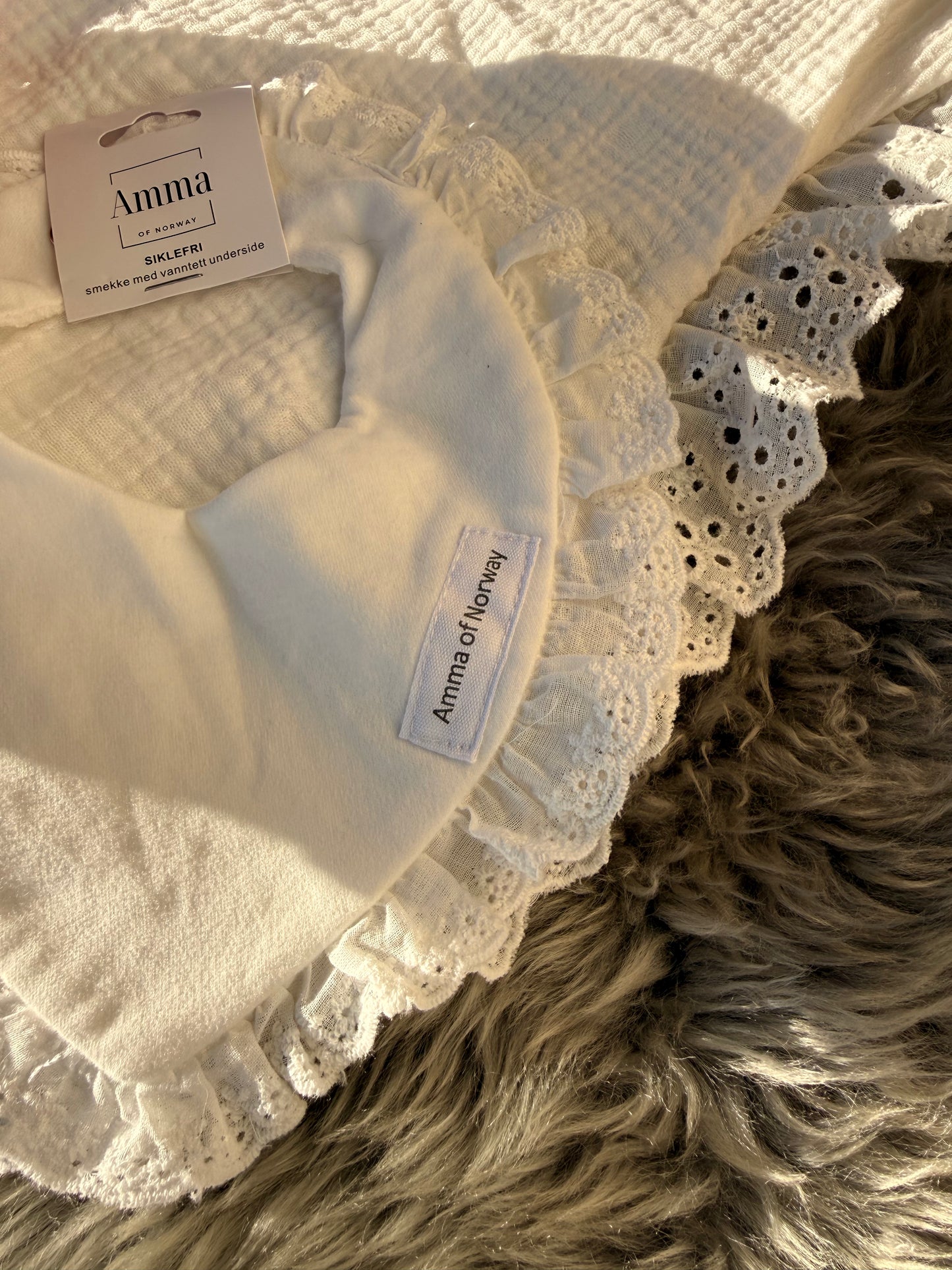 Smekke med vanntett underside