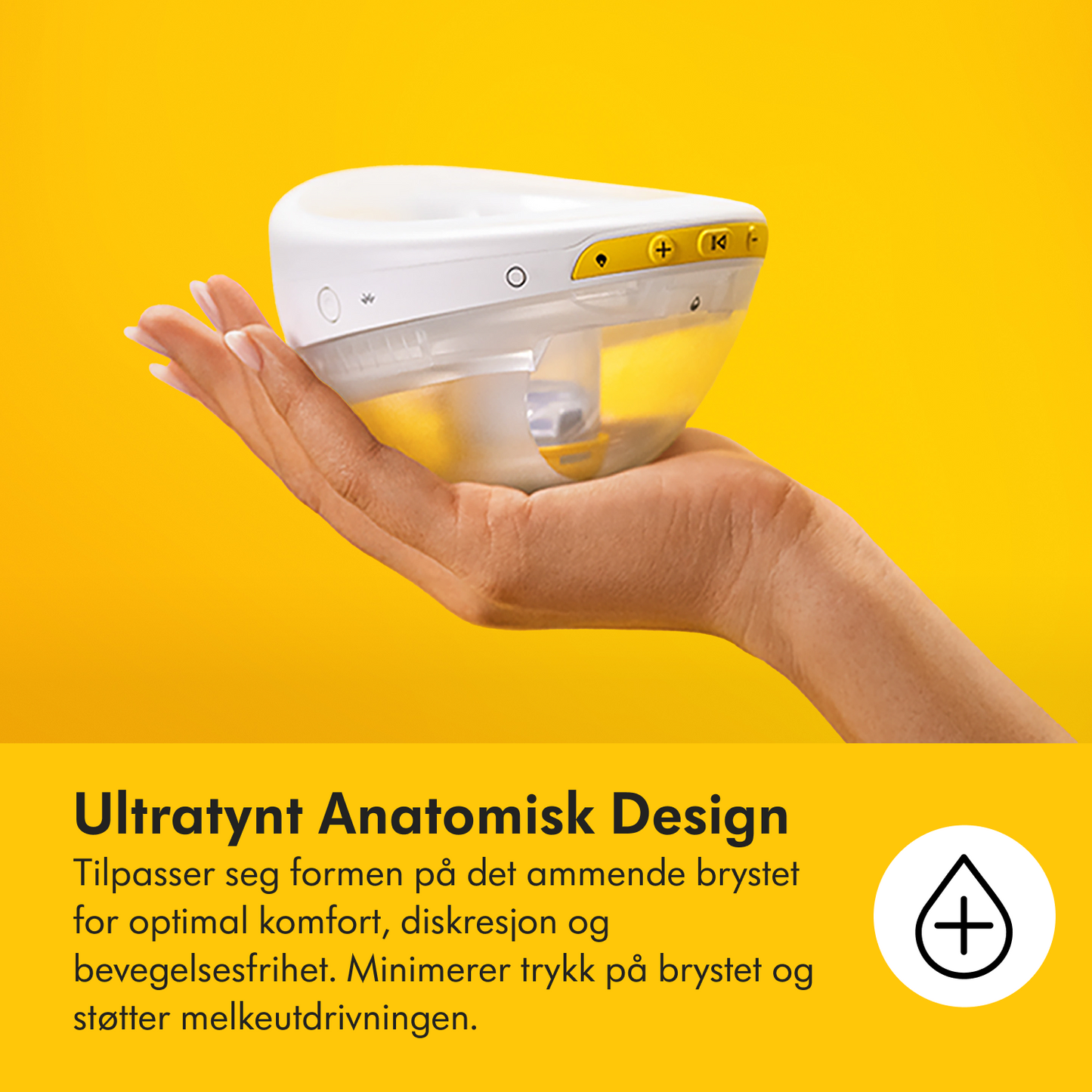 Magic InBra dobbel brystpumpe uten ledning