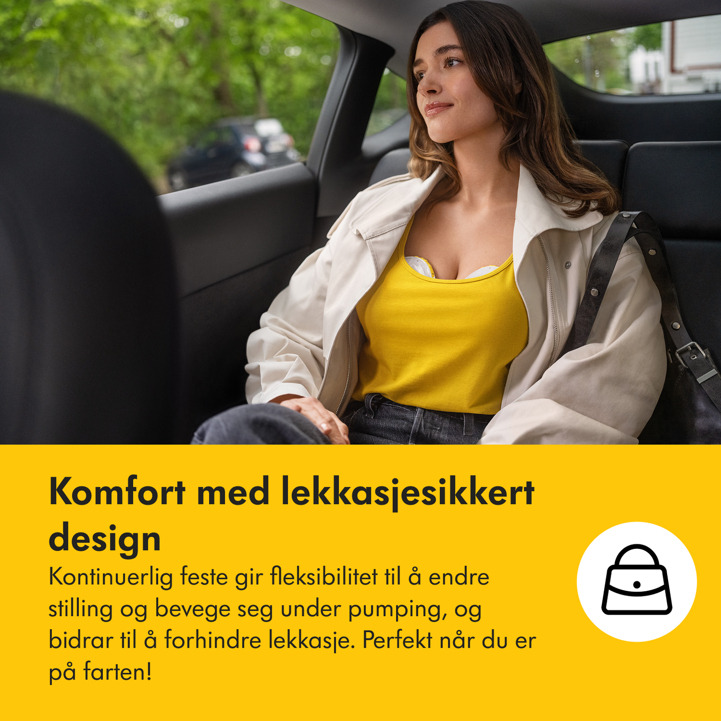 Magic InBra dobbel brystpumpe uten ledning