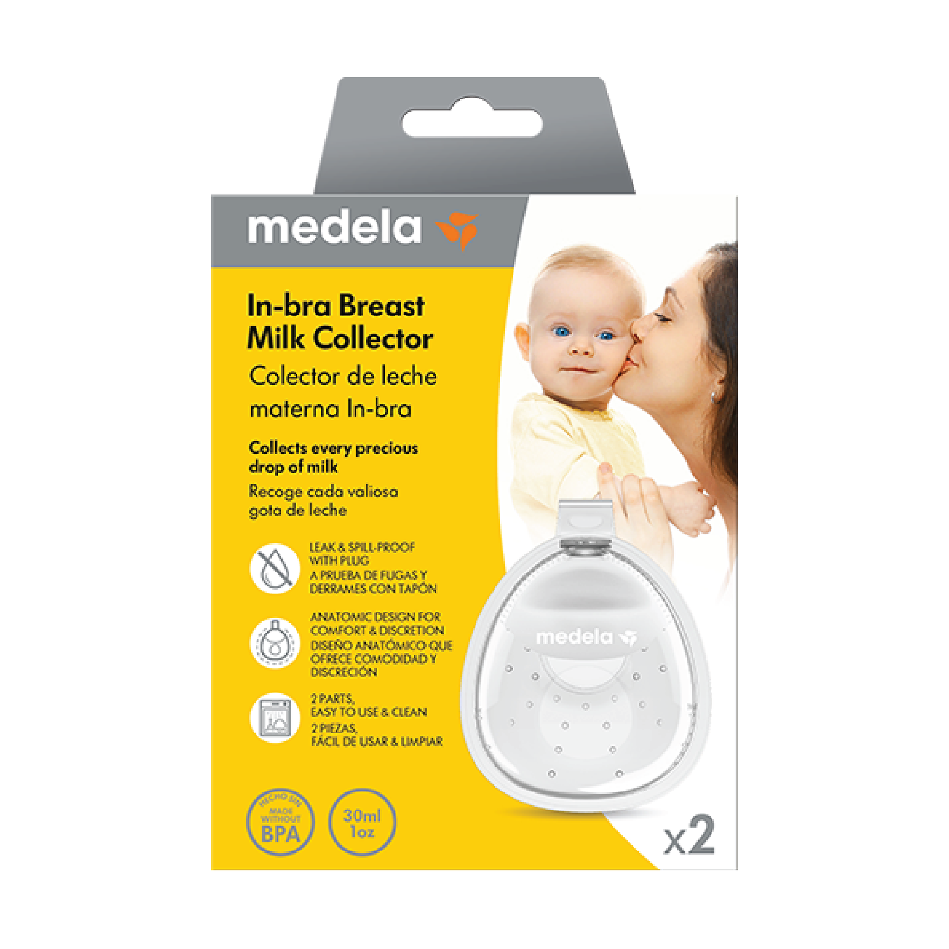 Medela melkeoppsamlere i silikon