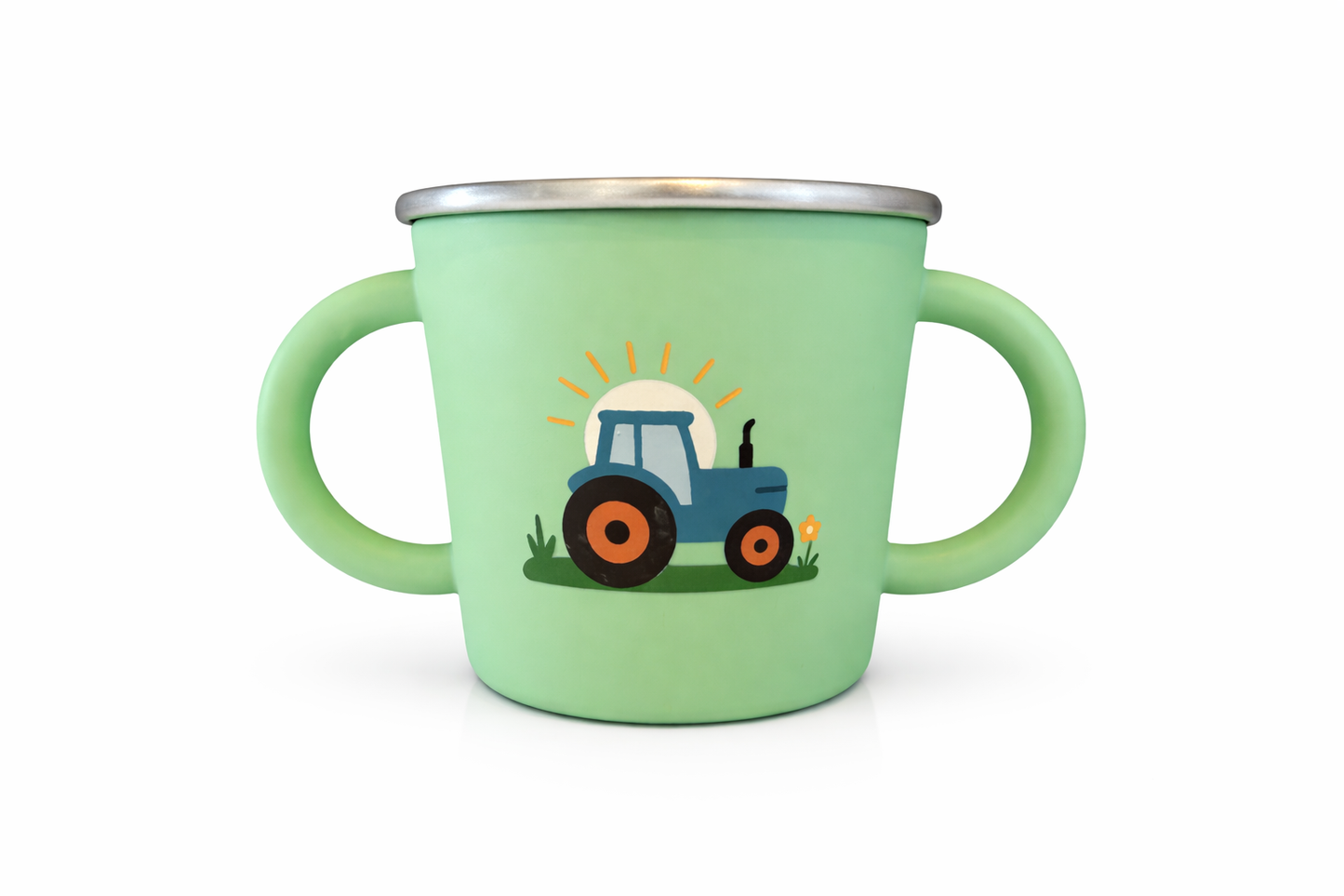 Barnekopp med håndtak - Traktor