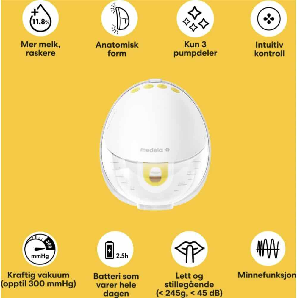 Medela Motion InBra™ Enkel Elektrisk Brystpumpe