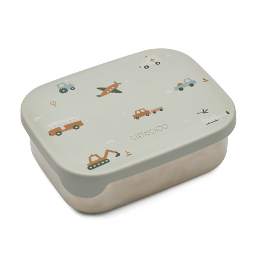 Matboks - Arthur Vehicles / Dove blue