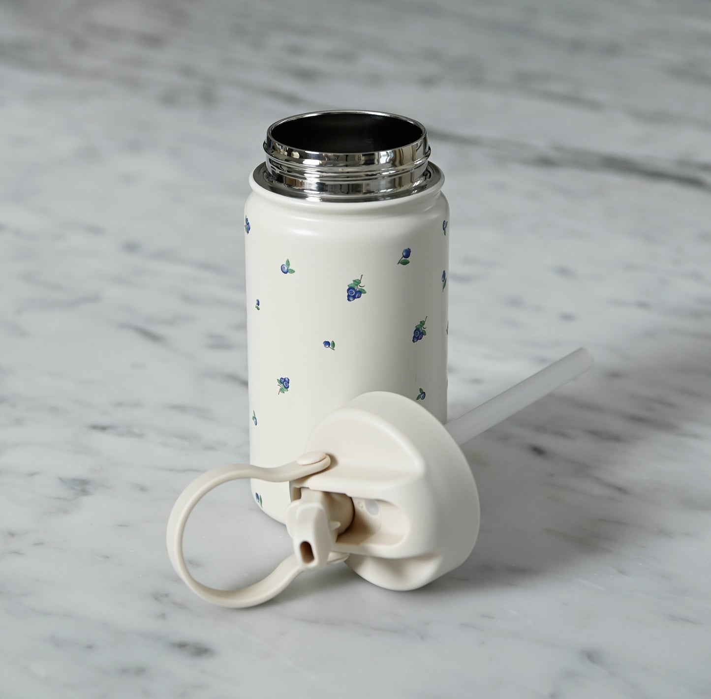 Termos drikkeflaske - blåbær