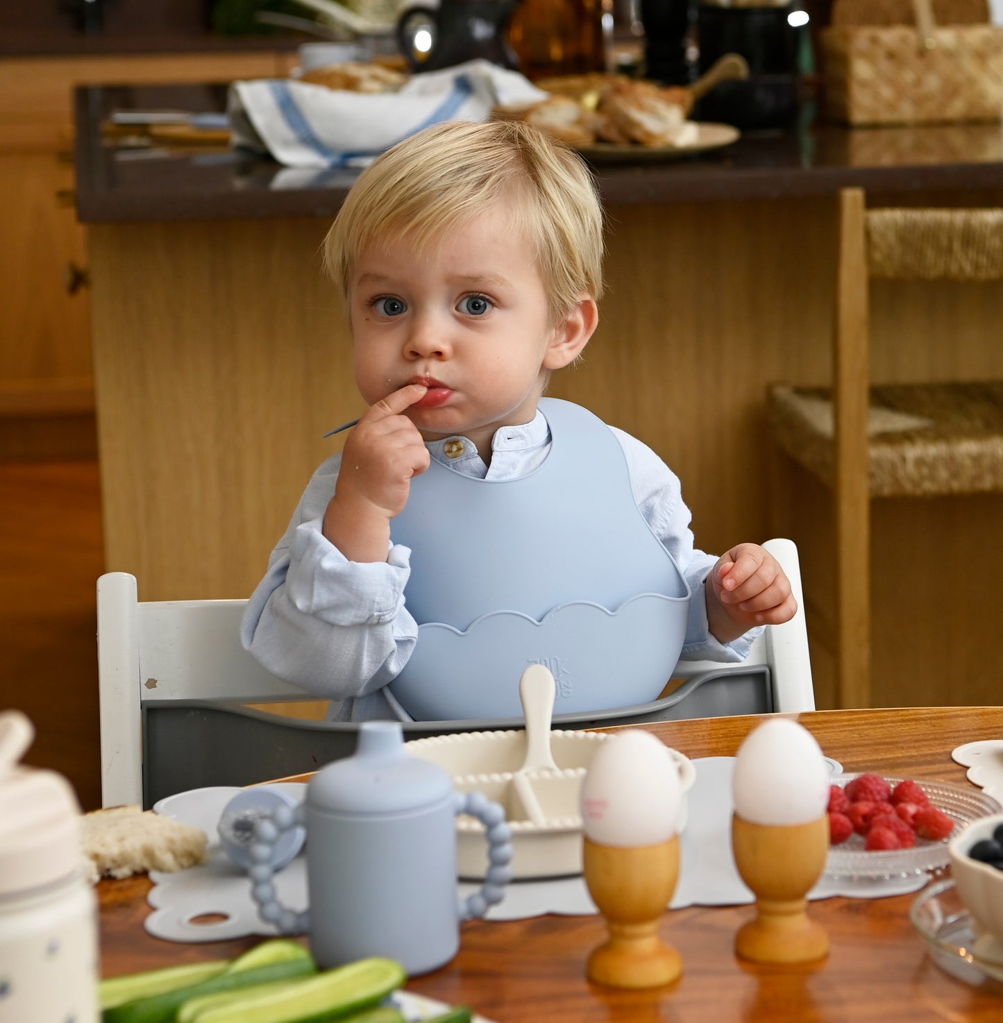 Silikonsmekke - Blå