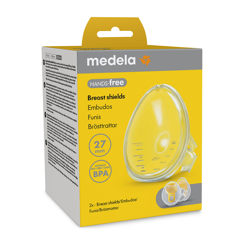 Medela Hands-free brysttrakt 27 mm - 2 stk