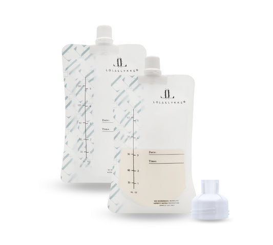 Oppbevaringsposer for brystmelk