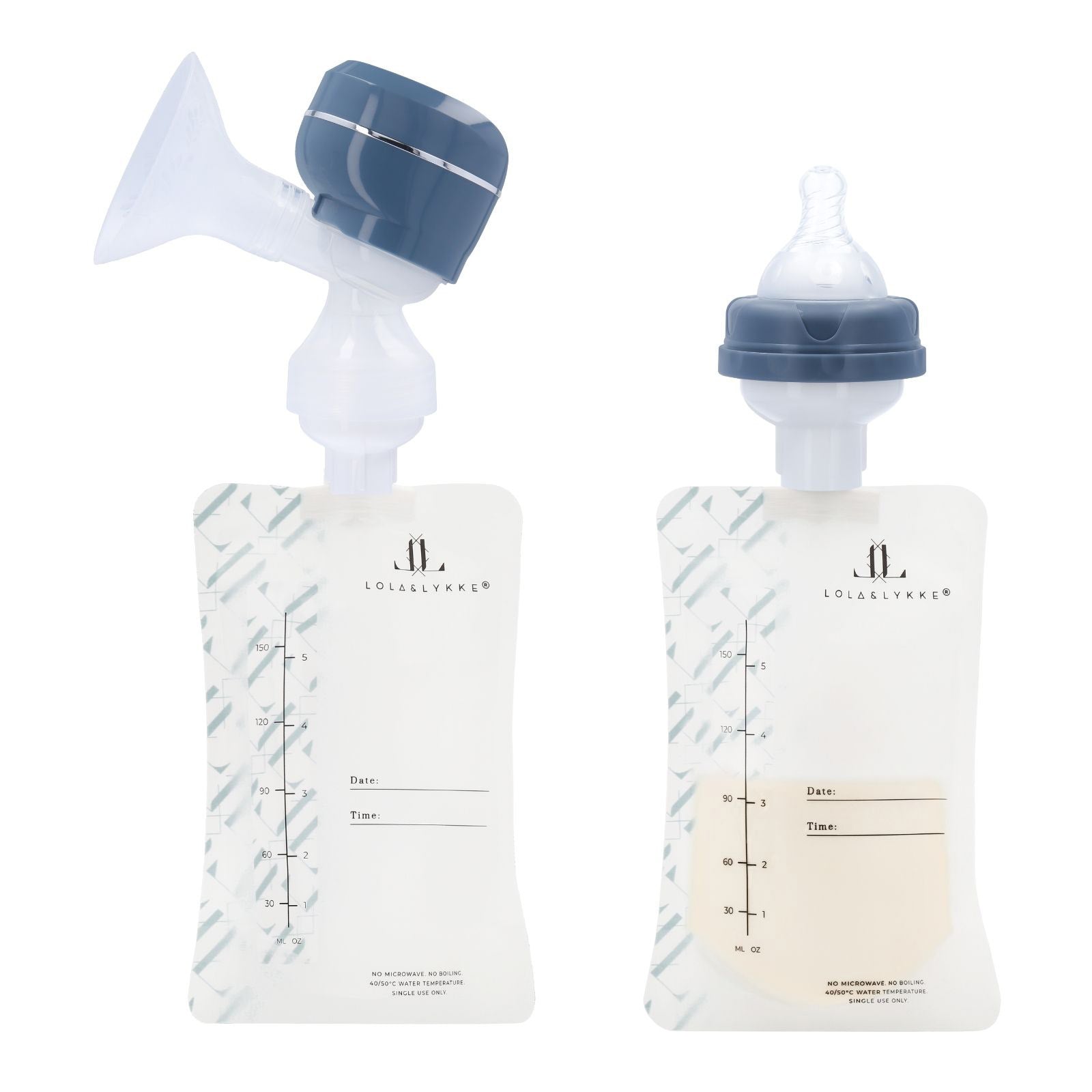 Bilde av oppsamlingsposer for morsmelk (10pk) fra Lola & Lykke