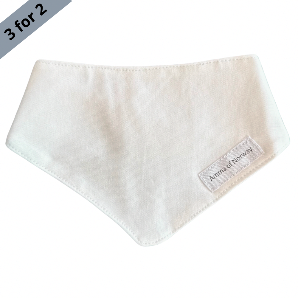 B-vare: Smekke i Bandana-stil – Vanntett Underside Hvit