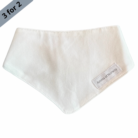 B-vare: Smekke i Bandana-stil – Vanntett Underside Hvit