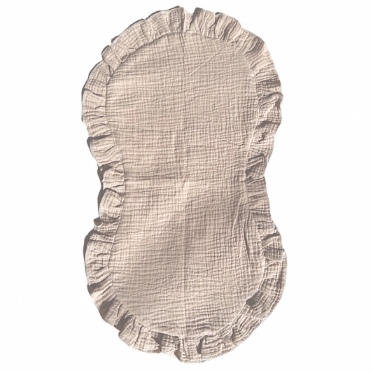 2-pack of yellow cloths with waterproof backing - taupe