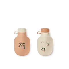 Smoothieflaske 2pk - rosa