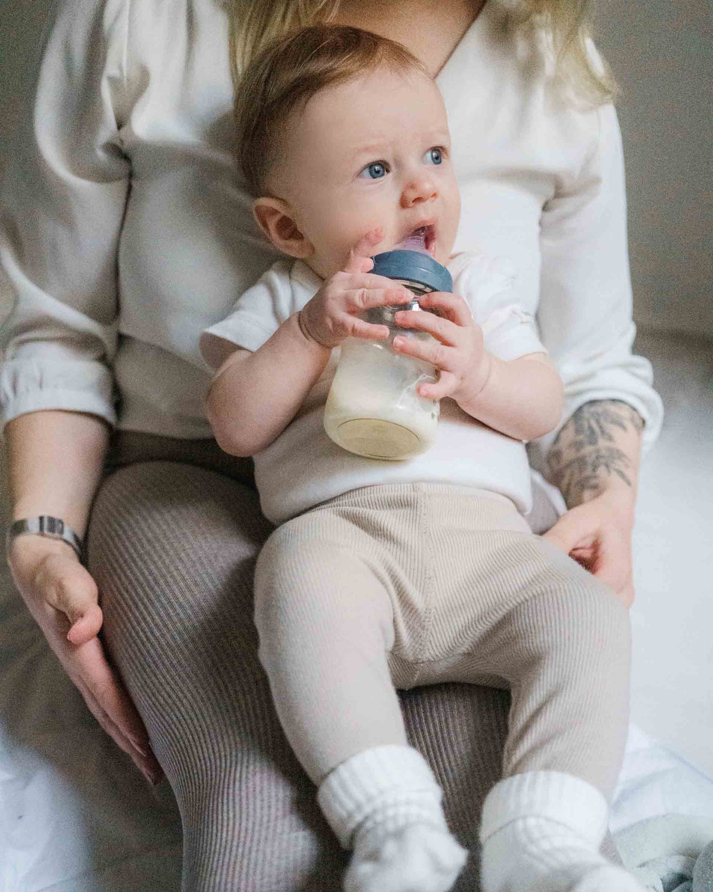 Anti-kolikk babyflaske fra Lola&Lykke: Natural Flow Baby Bottle
