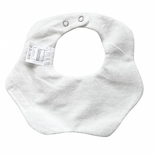 Bib with waterproof underside