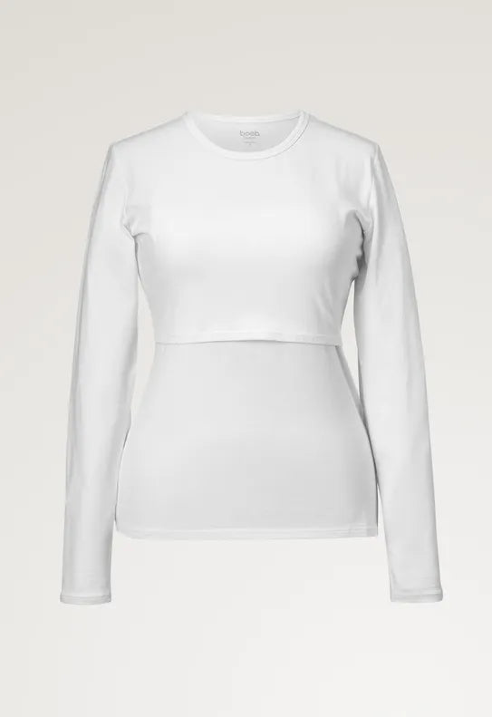 BOOB Essentials Amme genser Hvit